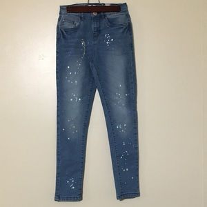 NWT Aeropostale Paint Splatter Jeggings, Size 12R